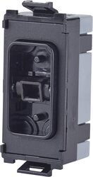 Schneider Electric Ultimate Grid system - 2-way switch module - 1 gang - black - GUG102MB